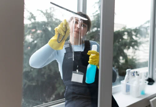 Nettoyage de vitres intérieures et extérieures à Saint-Blin